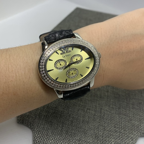 Le Vian Diamond Python Banded Watch - Picture 16 of 16